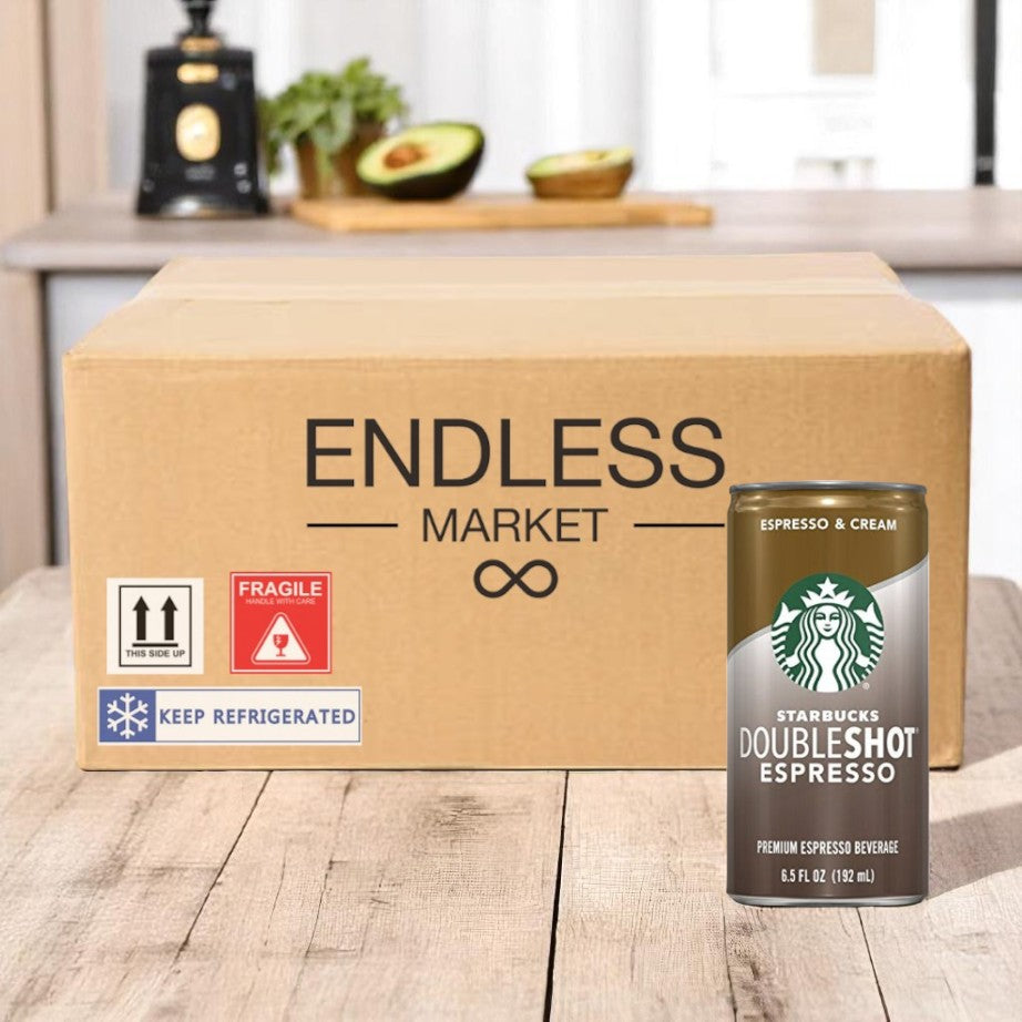 Starbucks Doubleshot Expresso - 12 Count-6.5 oz- 1 Case