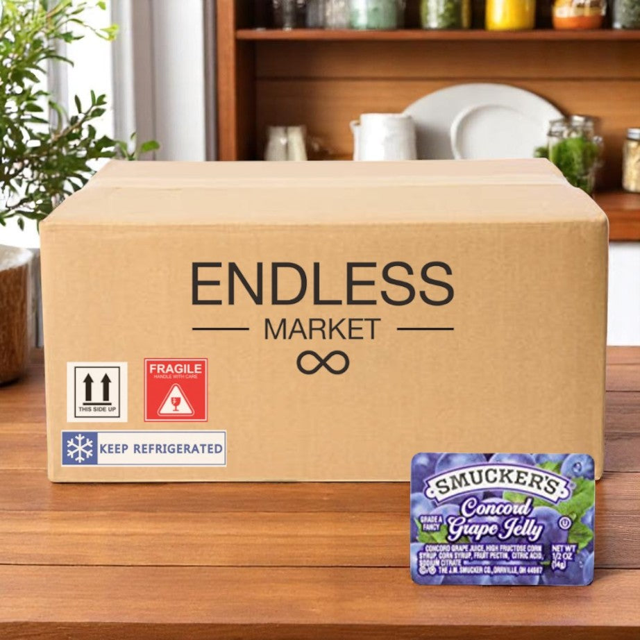 Smucker's - Grape Jelly - 0.5 Oz-200 Count Packets-1 Case