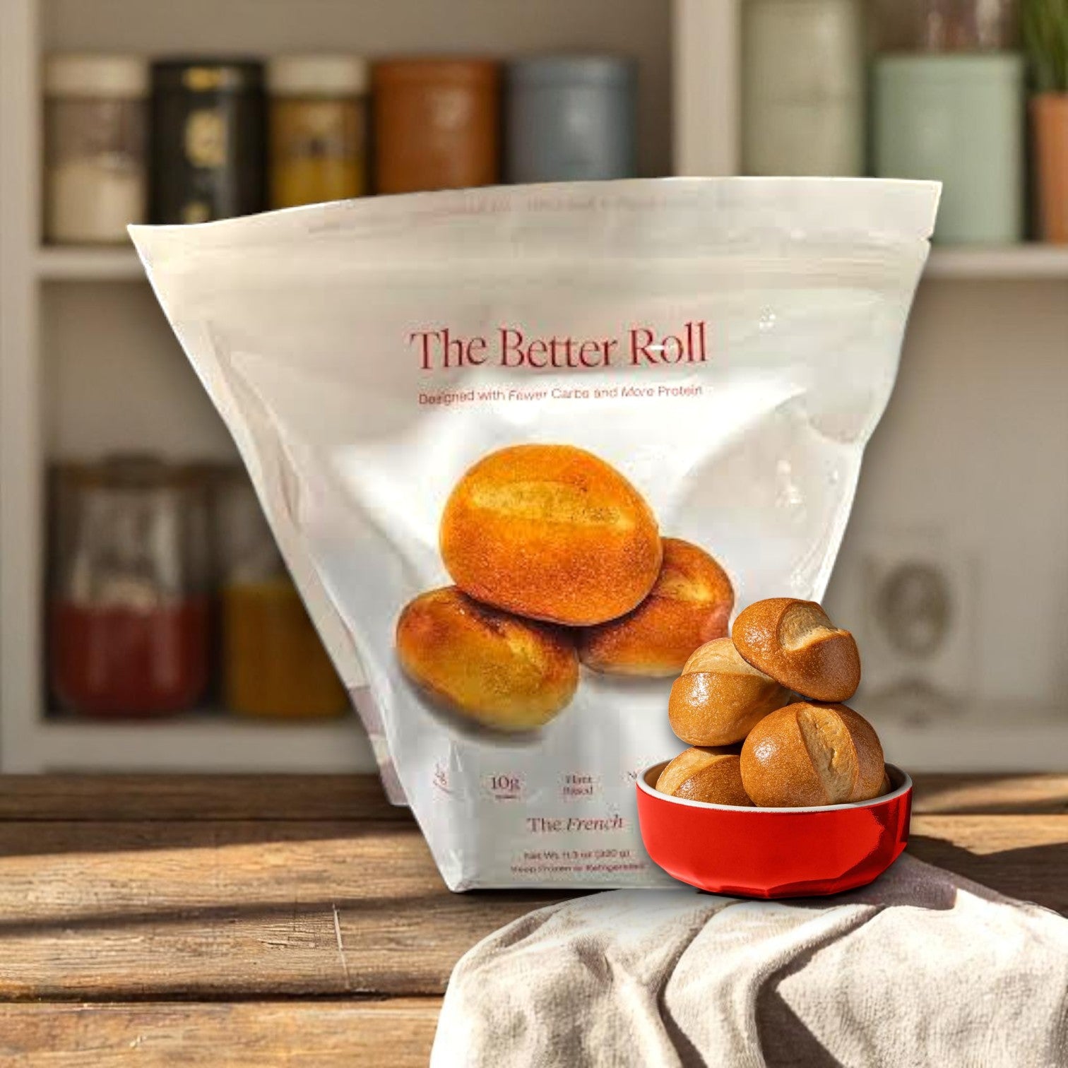 BetterBrand, The Better Roll – French Style (8 Bags, 64 Rolls Total) In Stock- Ready to Ship!!