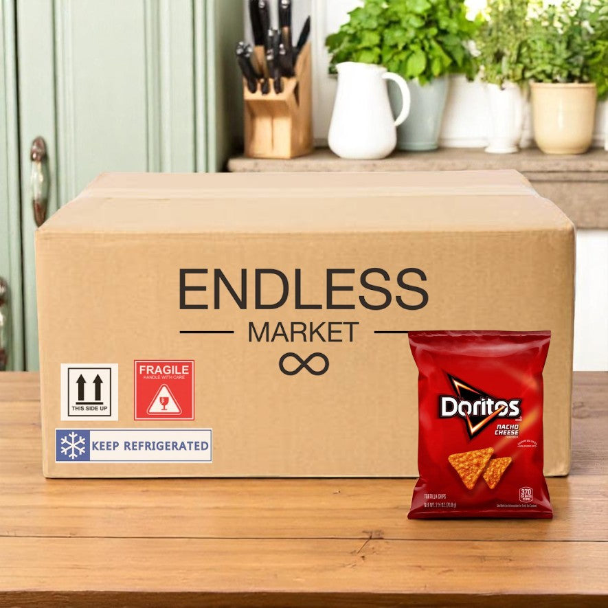 Nacho Cheese Doritos- 24 Count-2.5 Oz- 1 Case