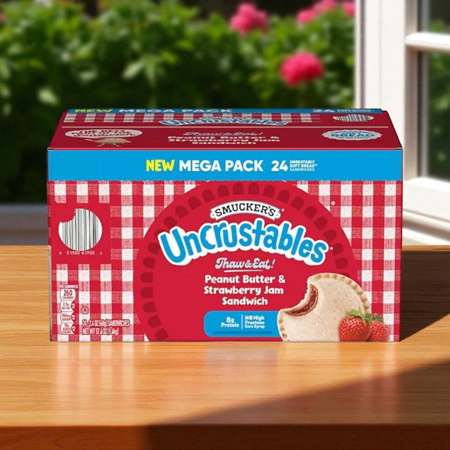 College Food Box – Ultimate Convenience Combo- 24 Uncrustables, 3 Pizzas and 5.5 Pounds of Chicken Nuggets!!