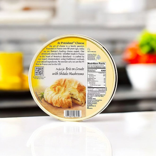 President Brie Soft-Ripened Cheese-19.6 Oz- 1 Count