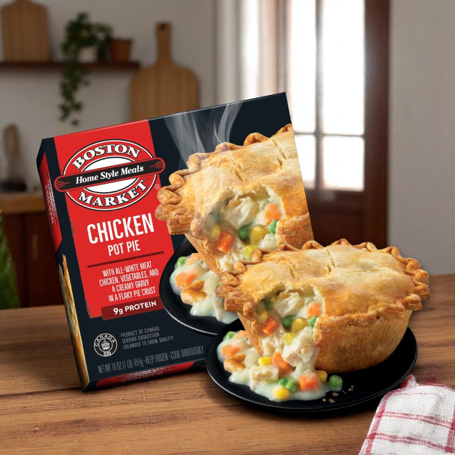 Boston Market Chicken Pot Pie – 15 oz – 3 Packs