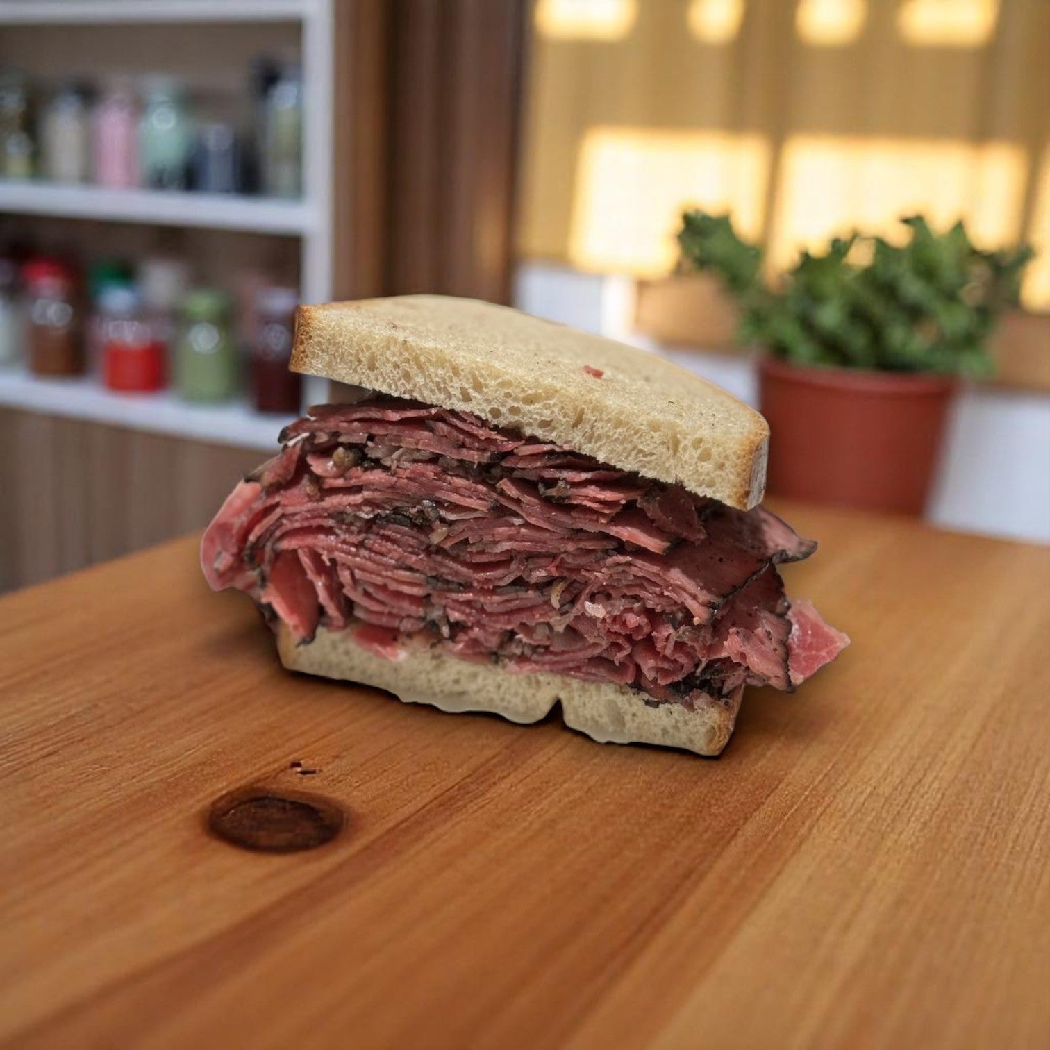 Meal Mart Deli Sliced Pastrami – 20 oz Package