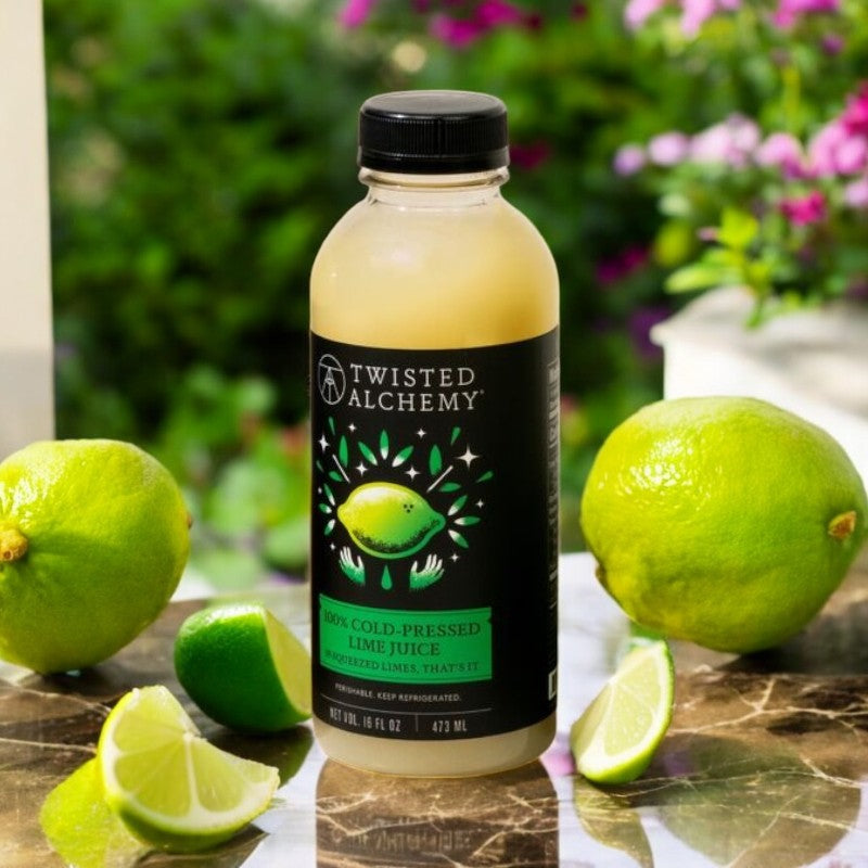 Twisted Alchemy 100% Cold Pressed Persian Lime Juice, 16 oz