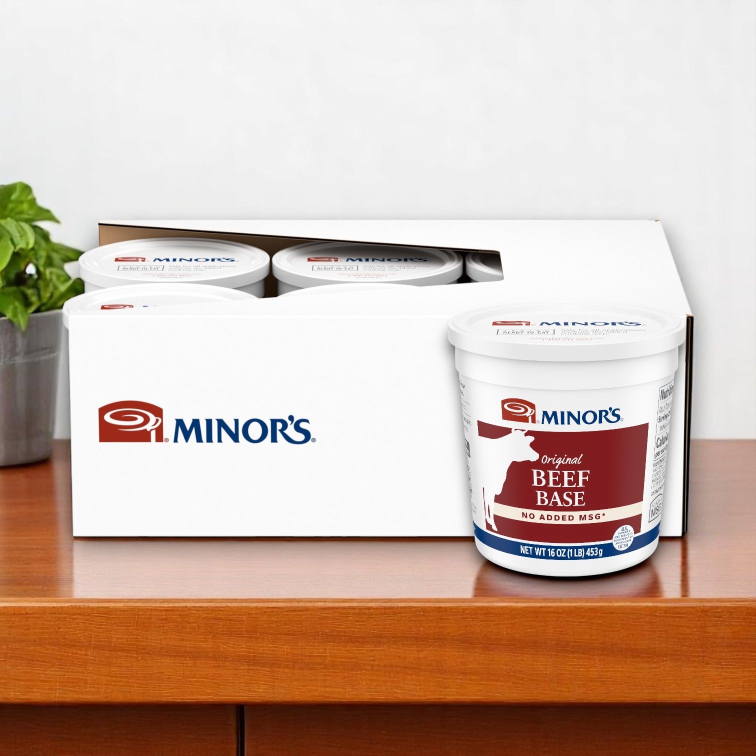 Minor’s Beef Base – No MSG (6 x 1 lb Tubs)