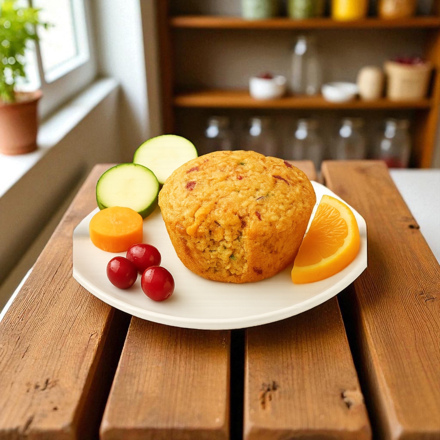 Garden Lites Cranberry Orange Muffins, 40 oz - 3 Count