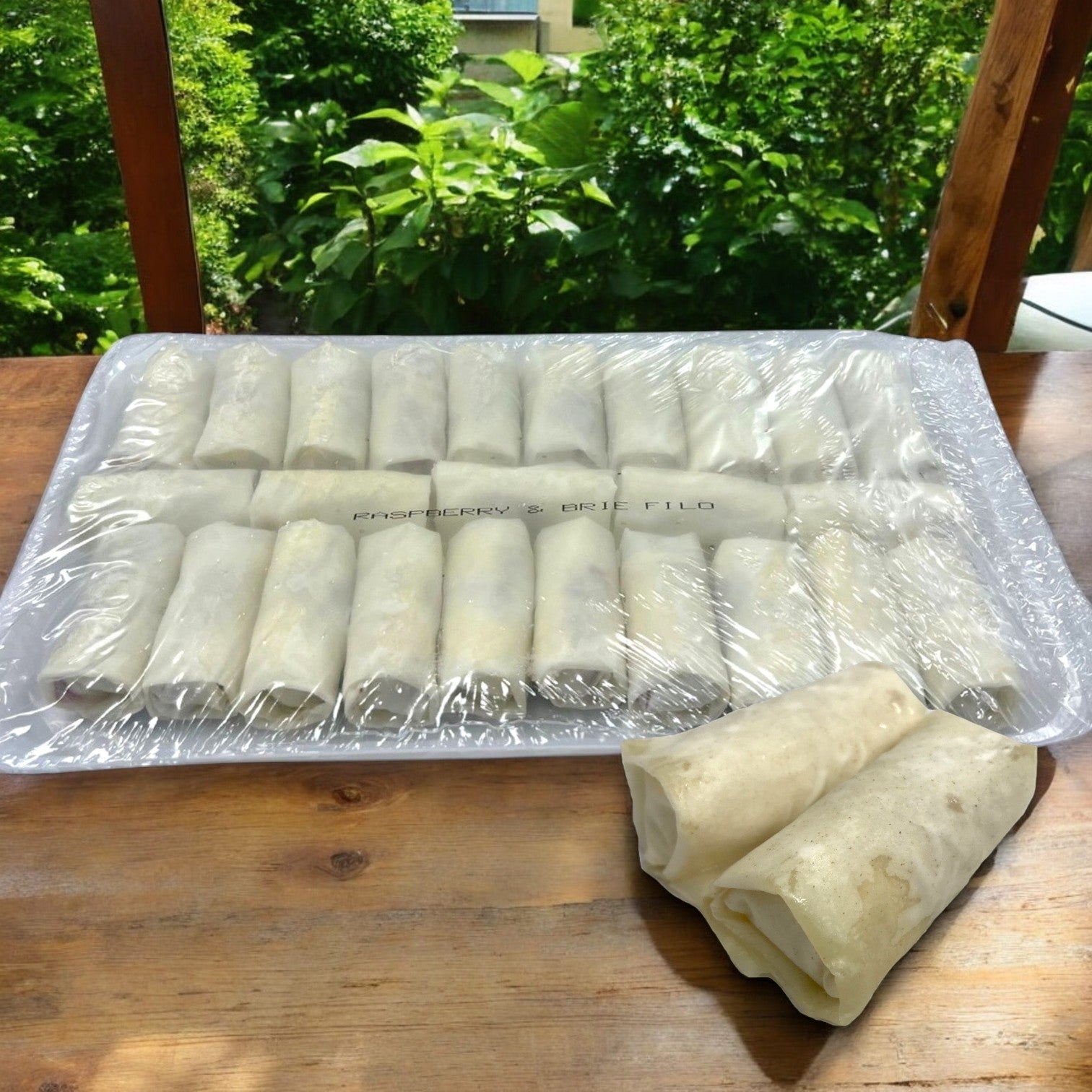 Sysco Imperial Brie with Raspberries in Phyllo – 100 Count In Case