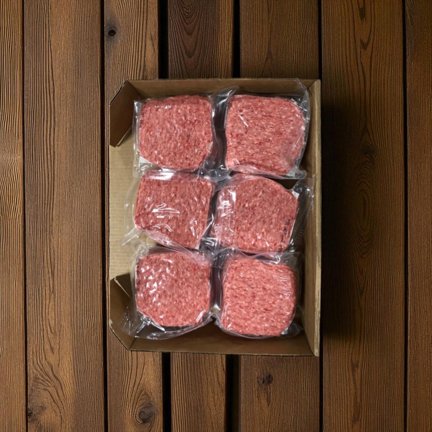 Halal- Certified Angus Beef® 80/20 Halal Beef Patties — 8 oz, 24 Pack