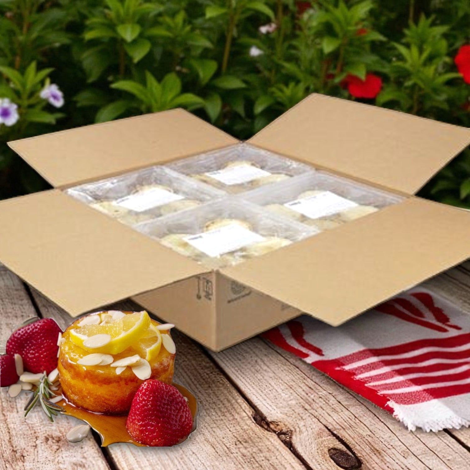 Sweet Street Citrus Olive Oil Individual Cakes – 32/4.25 oz Each