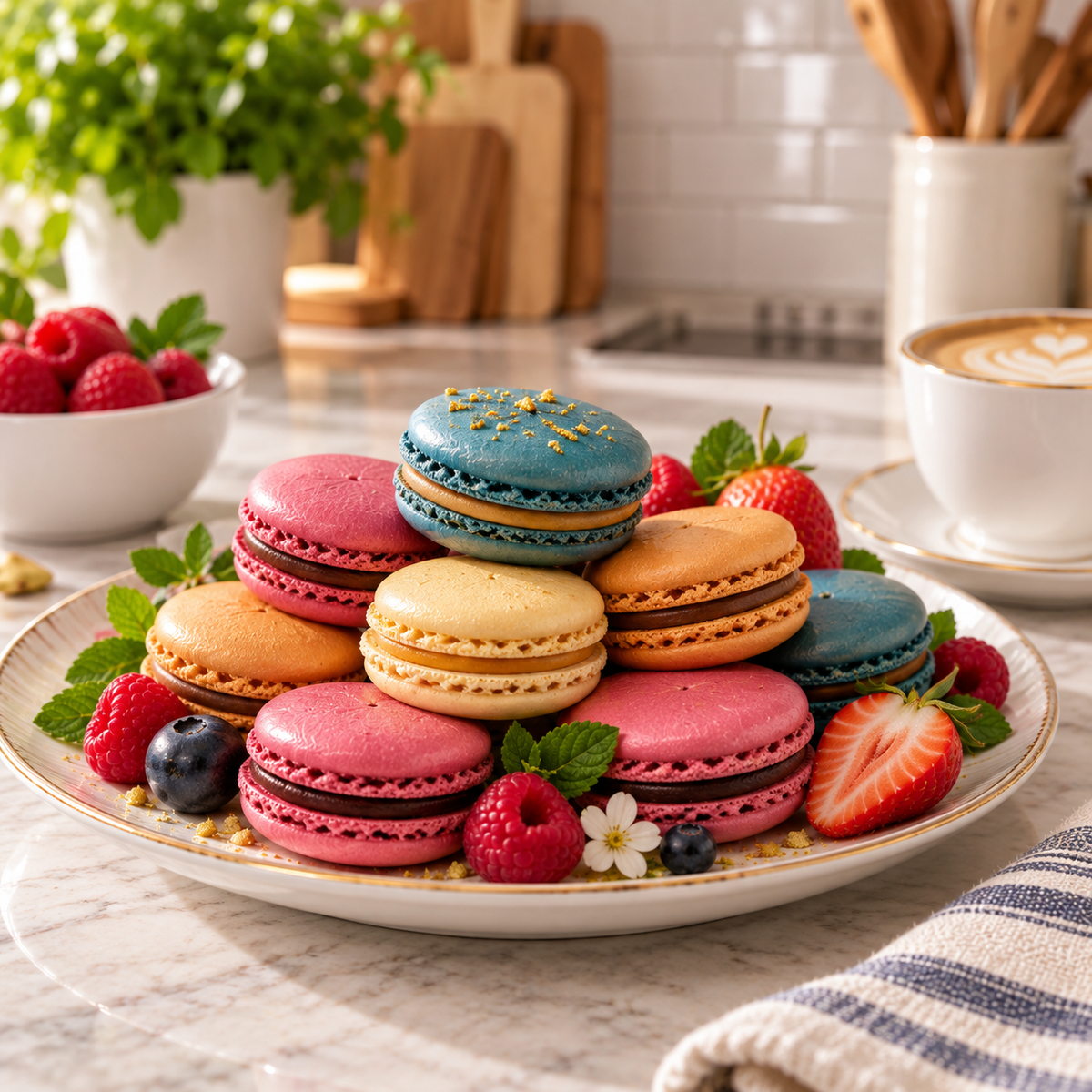 Le Chic Patissier Gourmet Macarons – 21-Count