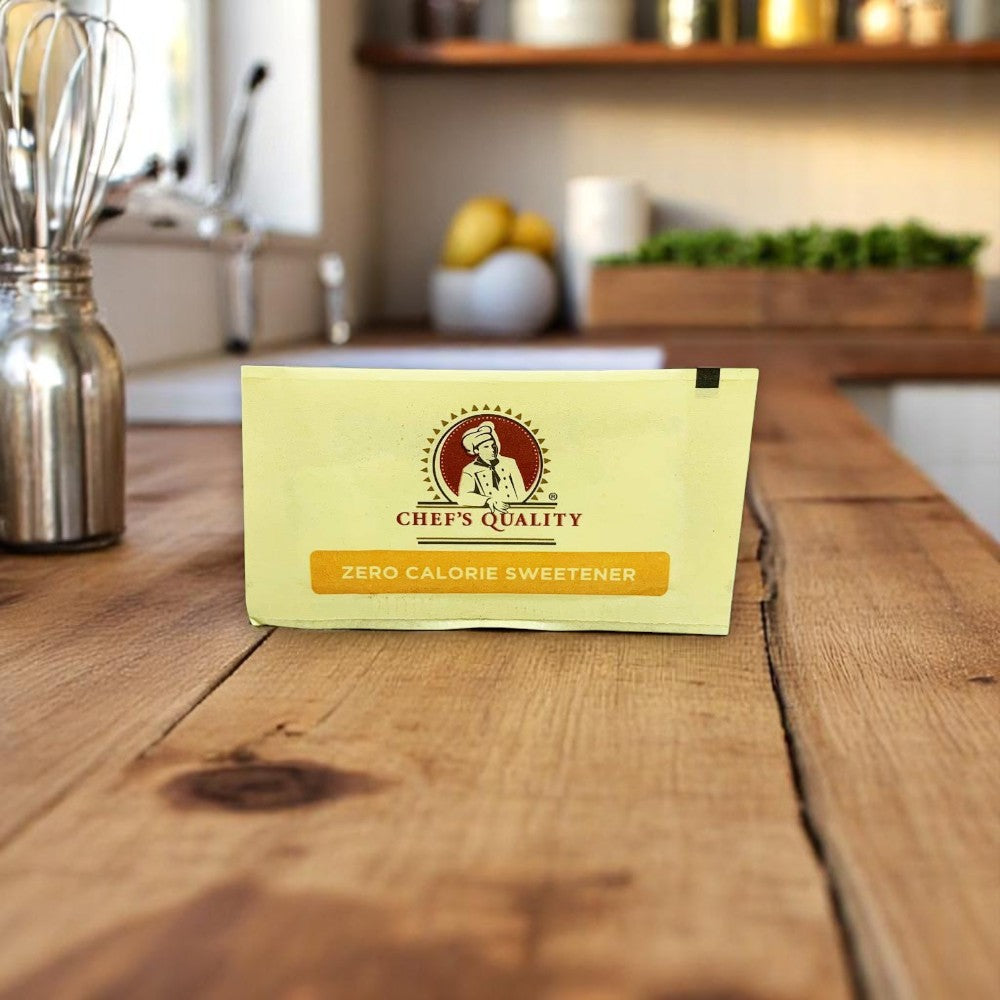 Chef’s Quality – Sugar Substitute (Yellow Packets) – 1,000 Count