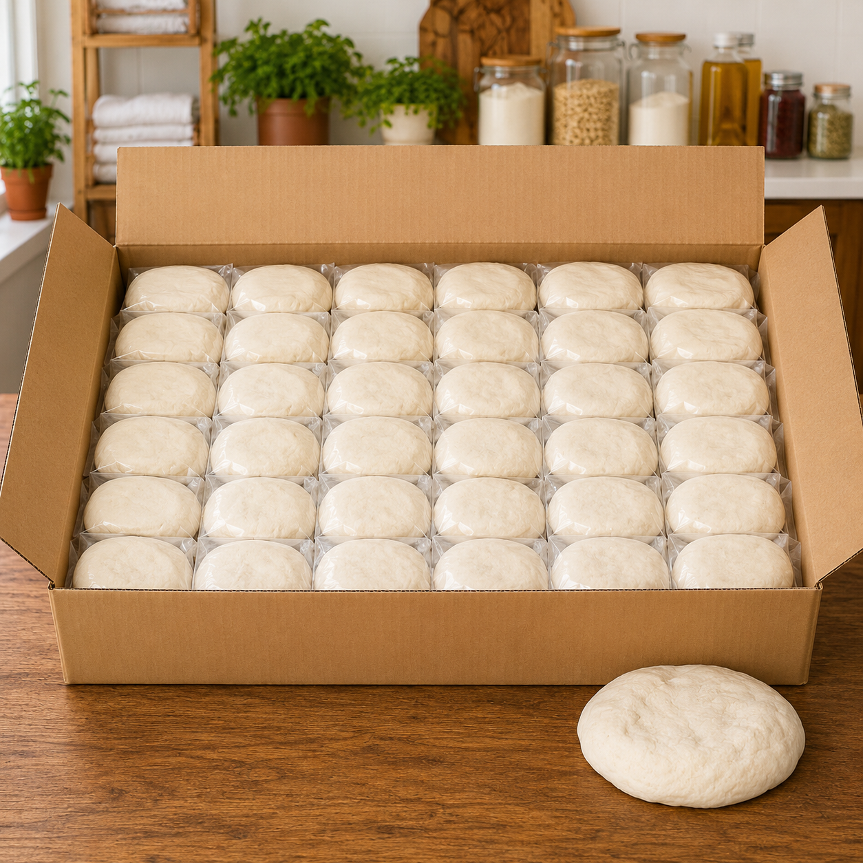 Rich’s Products Corp – Pizza Dough Ball (9 oz) – 48 Count