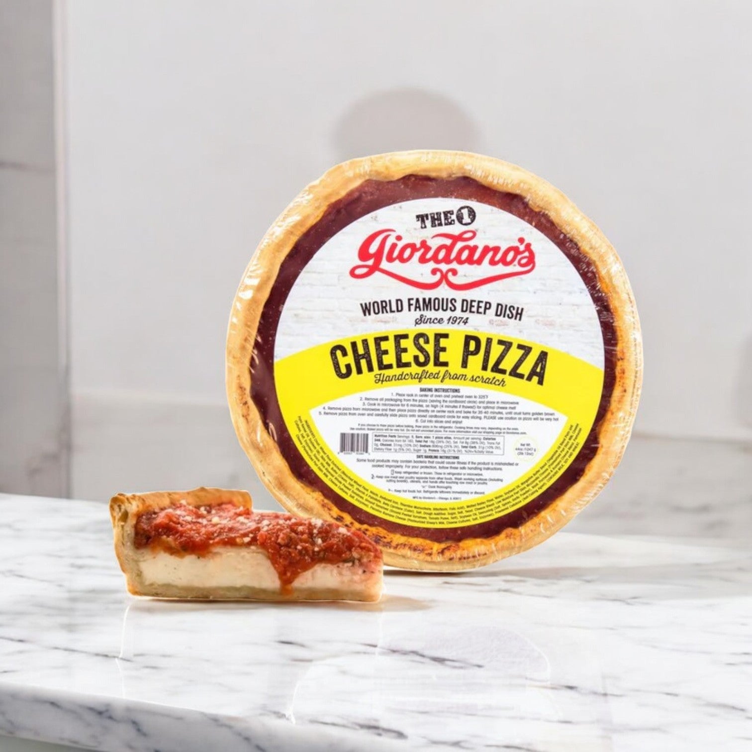 Giordano’s Deep Dish Pizza Variety Pack: Cheese, Pepperoni, Sausage & Spinach!