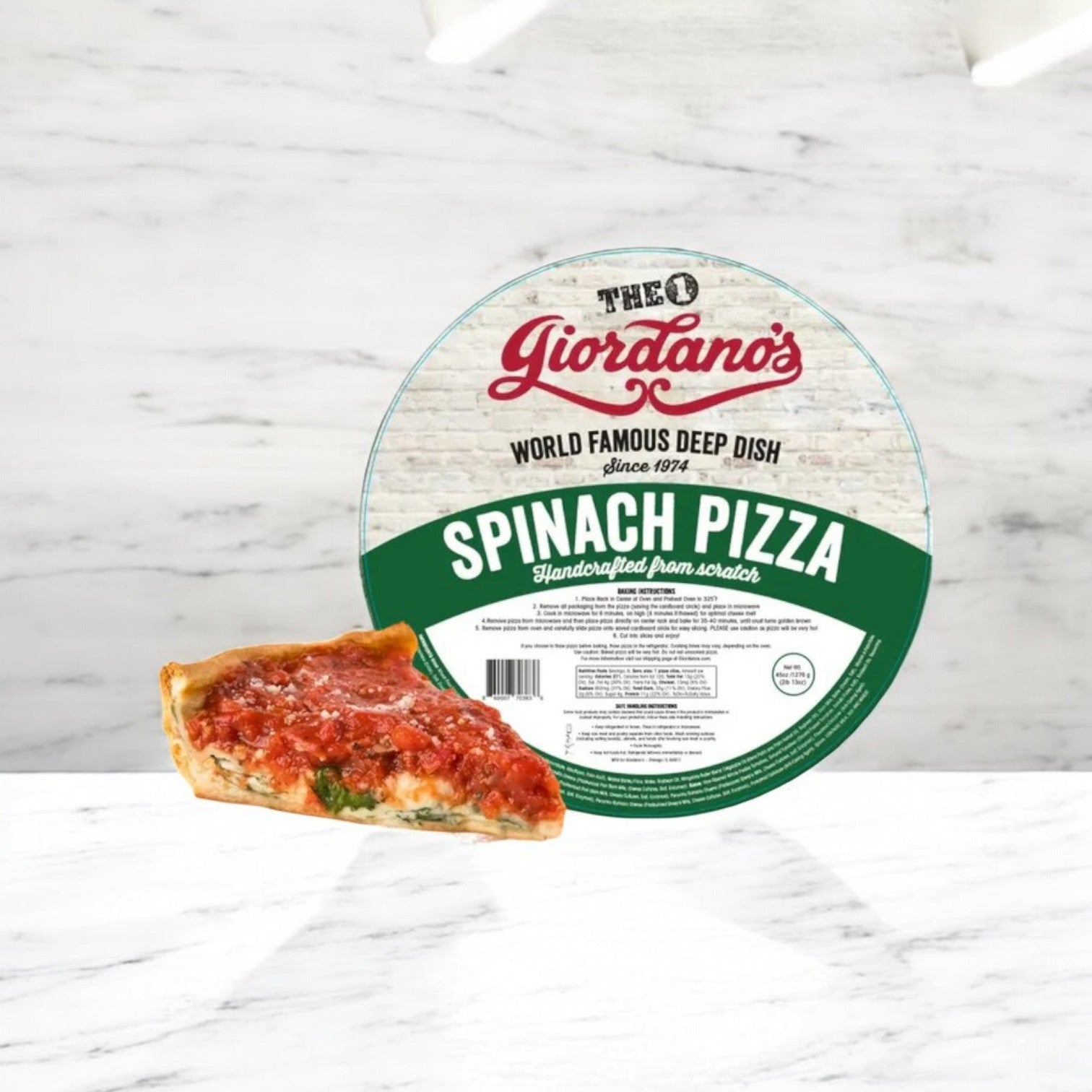 Giordano’s Deep Dish Pizza Variety Pack: Cheese, Pepperoni, Sausage & Spinach!