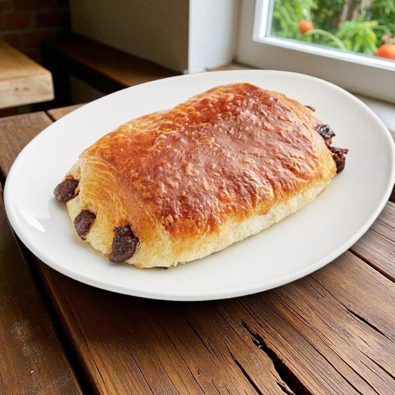 La Boulangerie des Gourmets Frozen Pain au Chocolat – Authentic French Chocolate Croissants, 3 oz Each, 40 Ct, 3 Pack