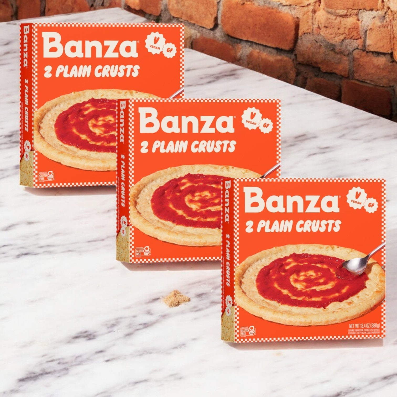Banza Plain Crust, 13.4 oz. - 3 Count