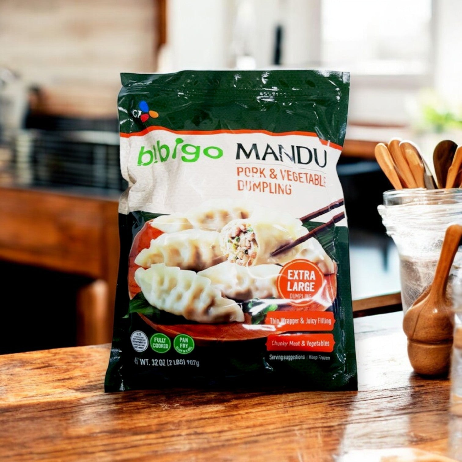 Bibigo Mandu Pork & Vegetable Dumpling | 32 oz