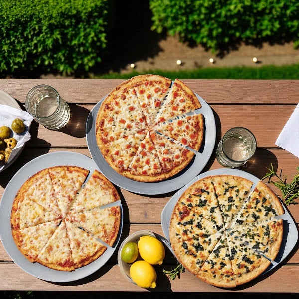 Caulipower Gluten-Free Cauliflower Crust Pizza Bundle, Cheese Lovers, Margherita & White (3 Pizzas)