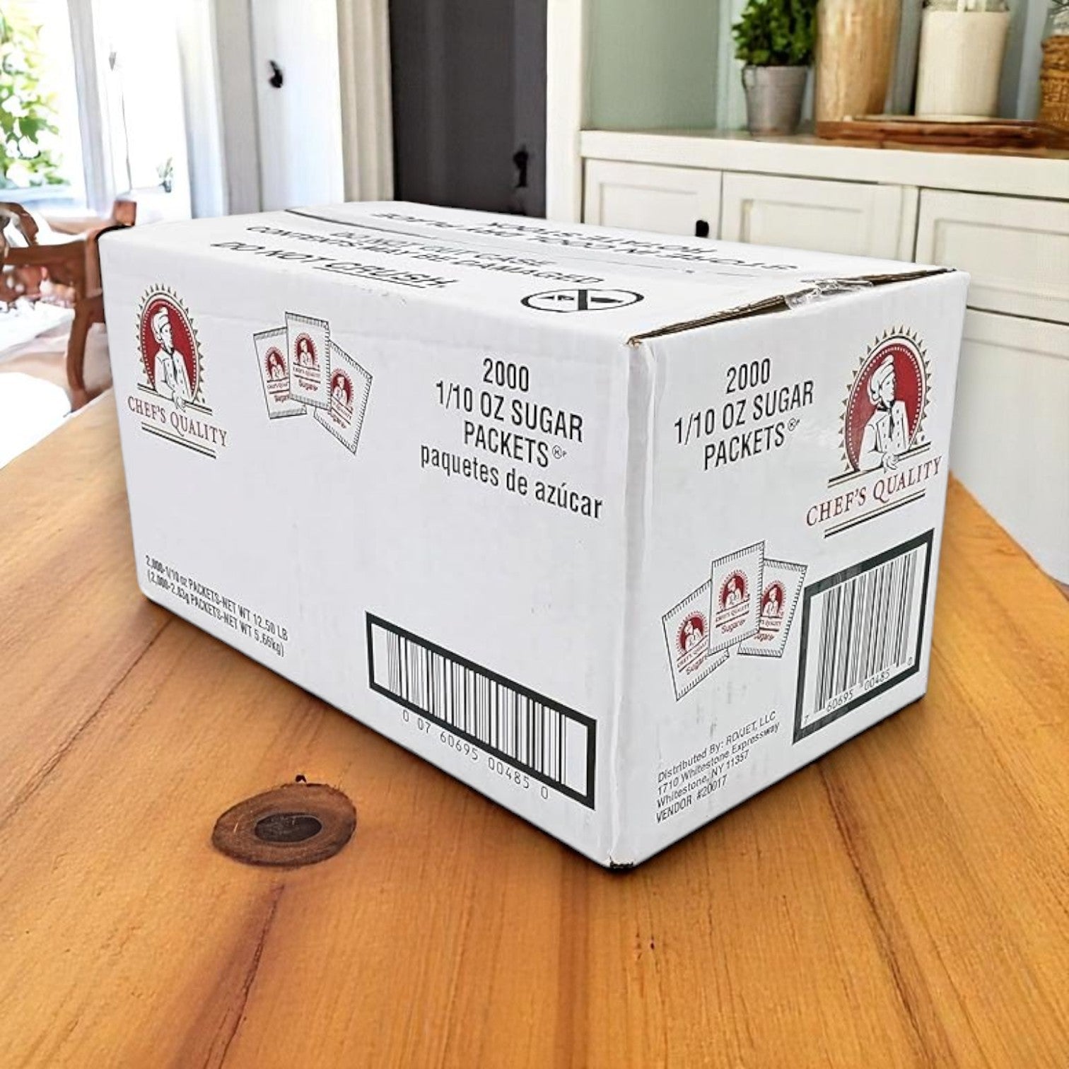 Chef’s Quality – Sugar Packets – 2,000 Count