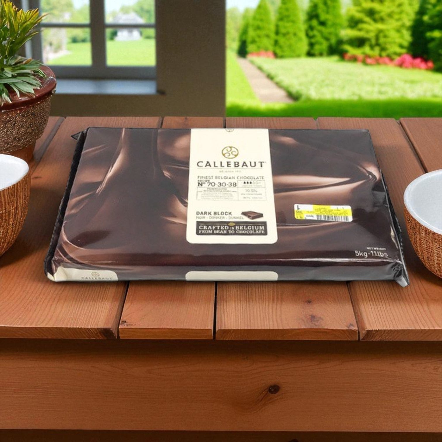 Callebaut Bitter Dark Chocolate Block 70% – 1/5 kg