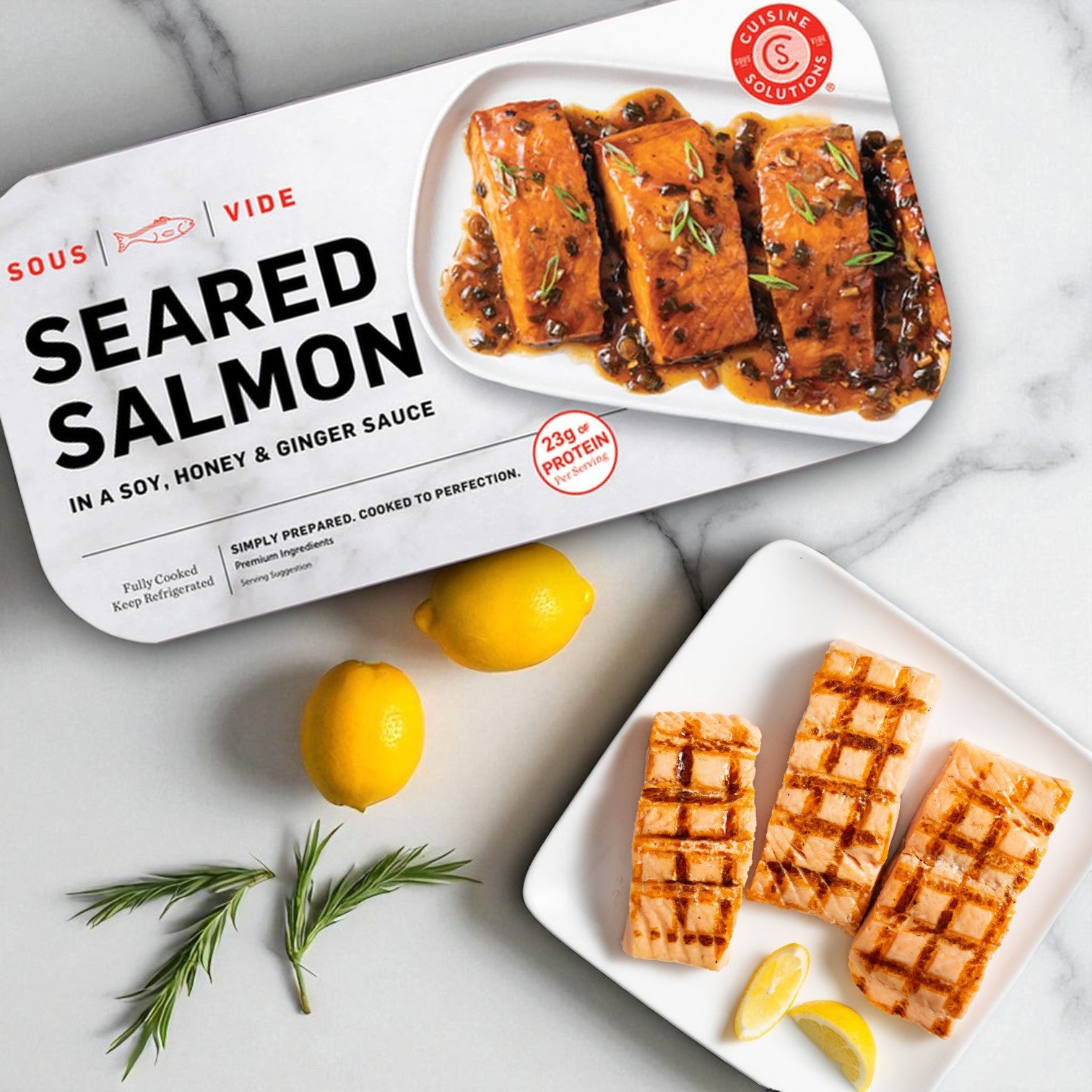 Cuisine Solution Seared Salmon Sous Vide