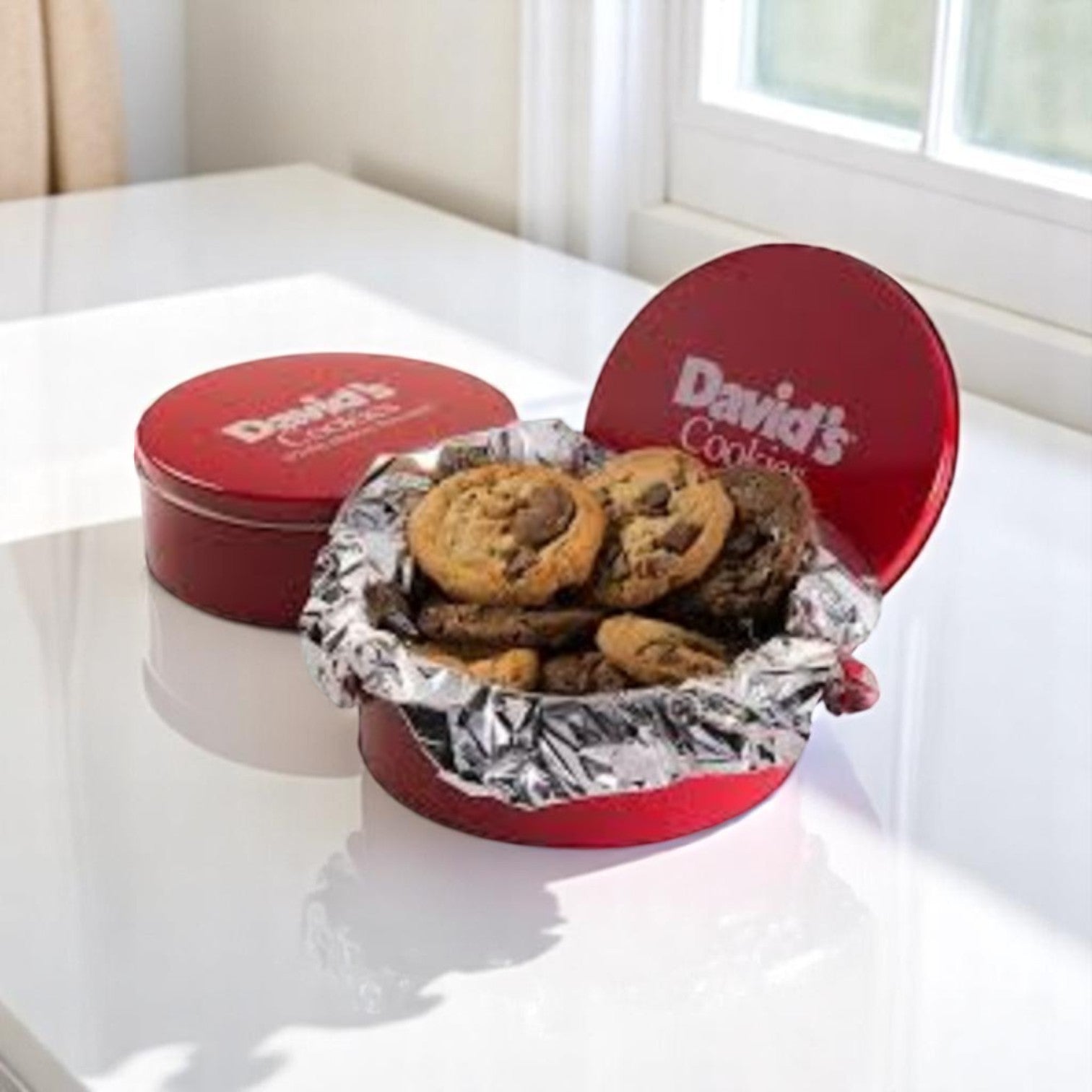 David's Cookies Triple Chocolate Cookie Dough – 4.5 oz (45 Count)