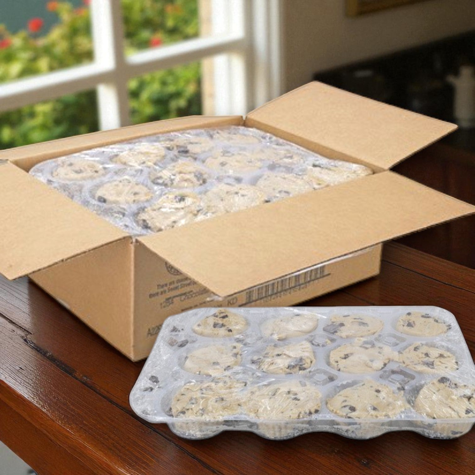 Sweet Street Chocolate Chunk Cookie Dough – 48 Portions, 4.8 oz Each