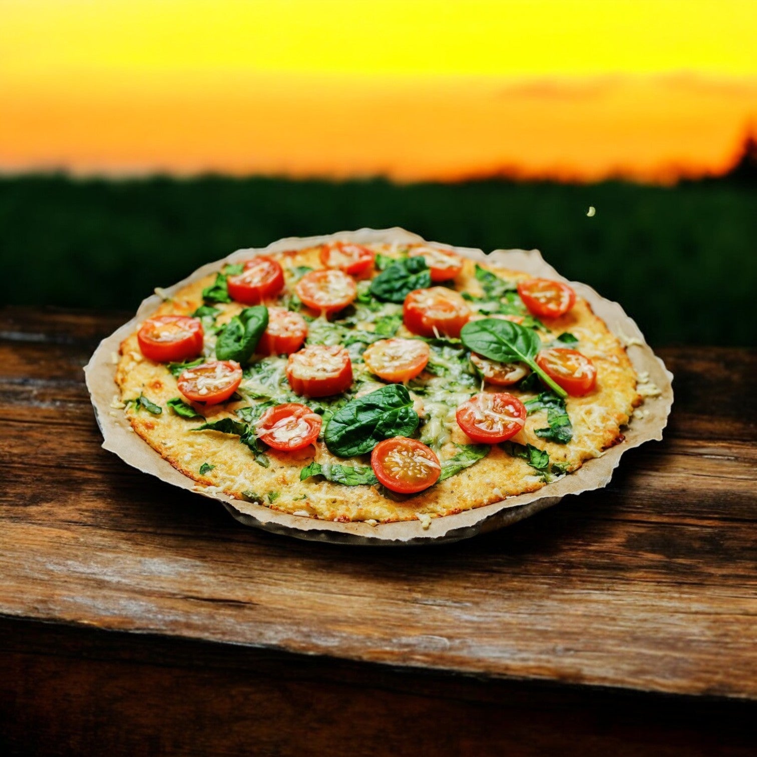 Venice Baking Co. Cauliflower Pizza Crust, 10", 24 Crusts Per Case