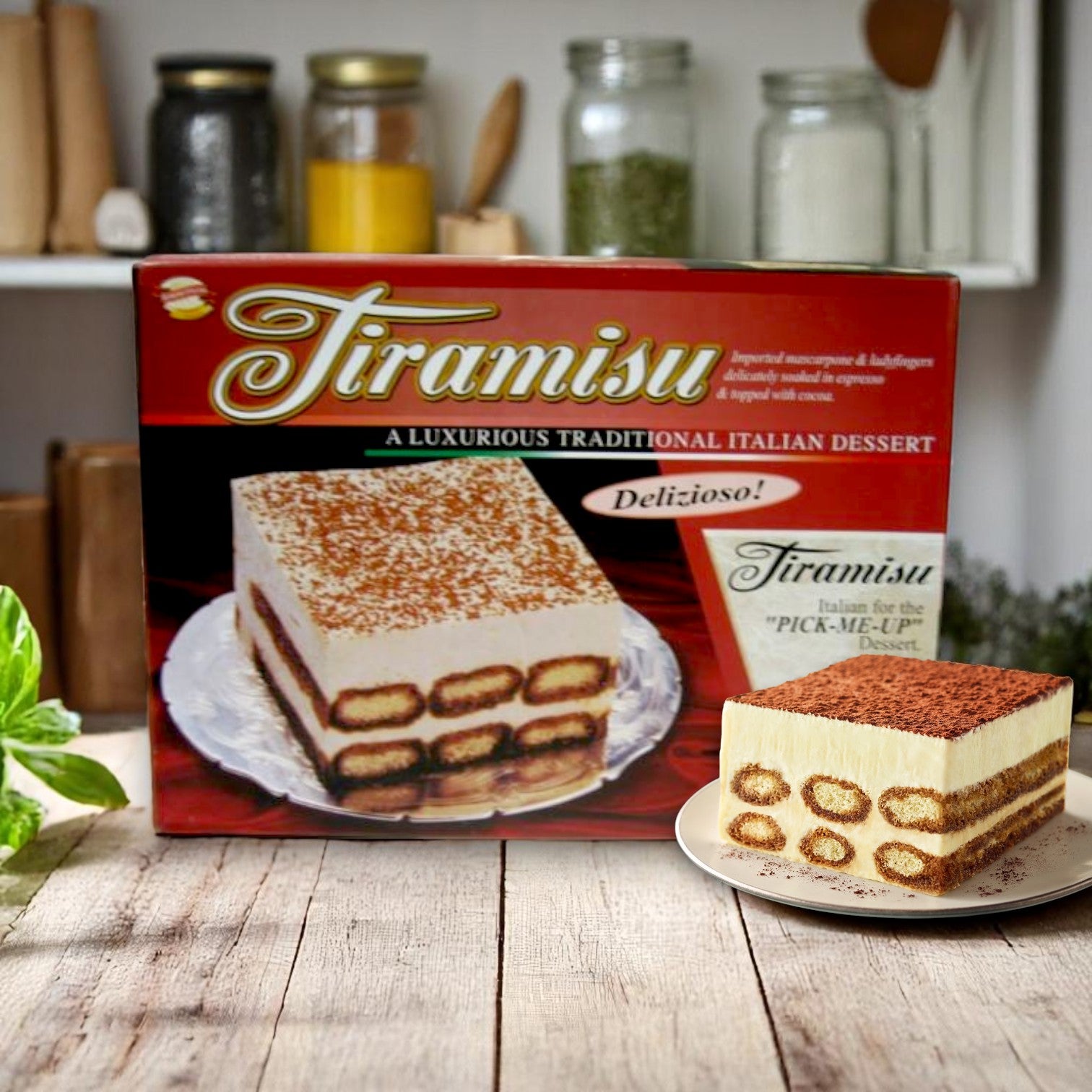 Frozen Supremo Italiano - Tiramisu Tray - 4.25 lbs