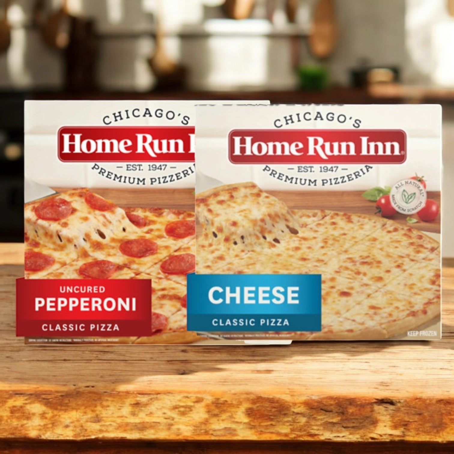 Home Run Inn Pizza Variety Pack! 2 Total Pizza Packs!