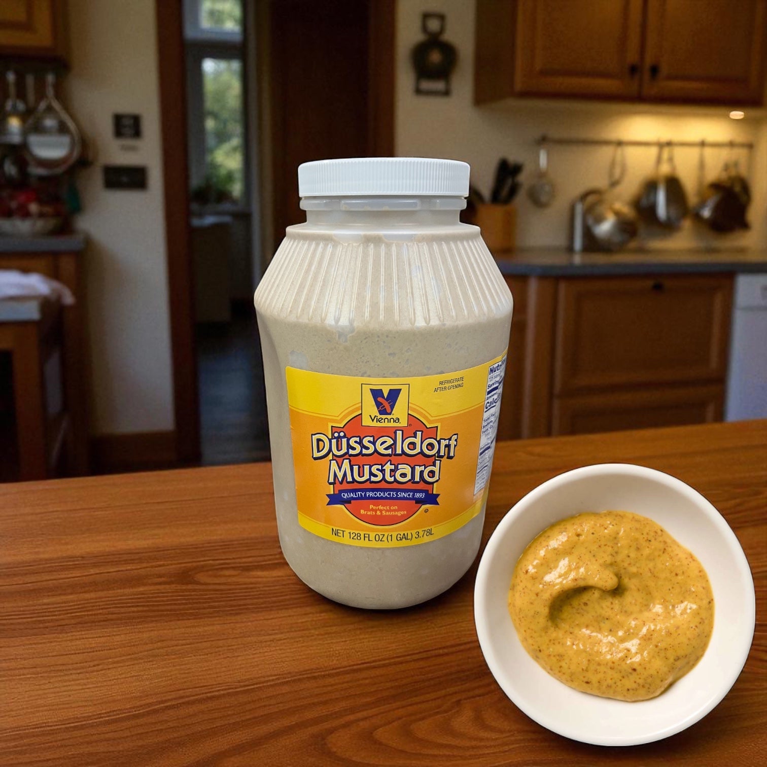 Vienna Dusseldorf Mustard 1 Gallon Container