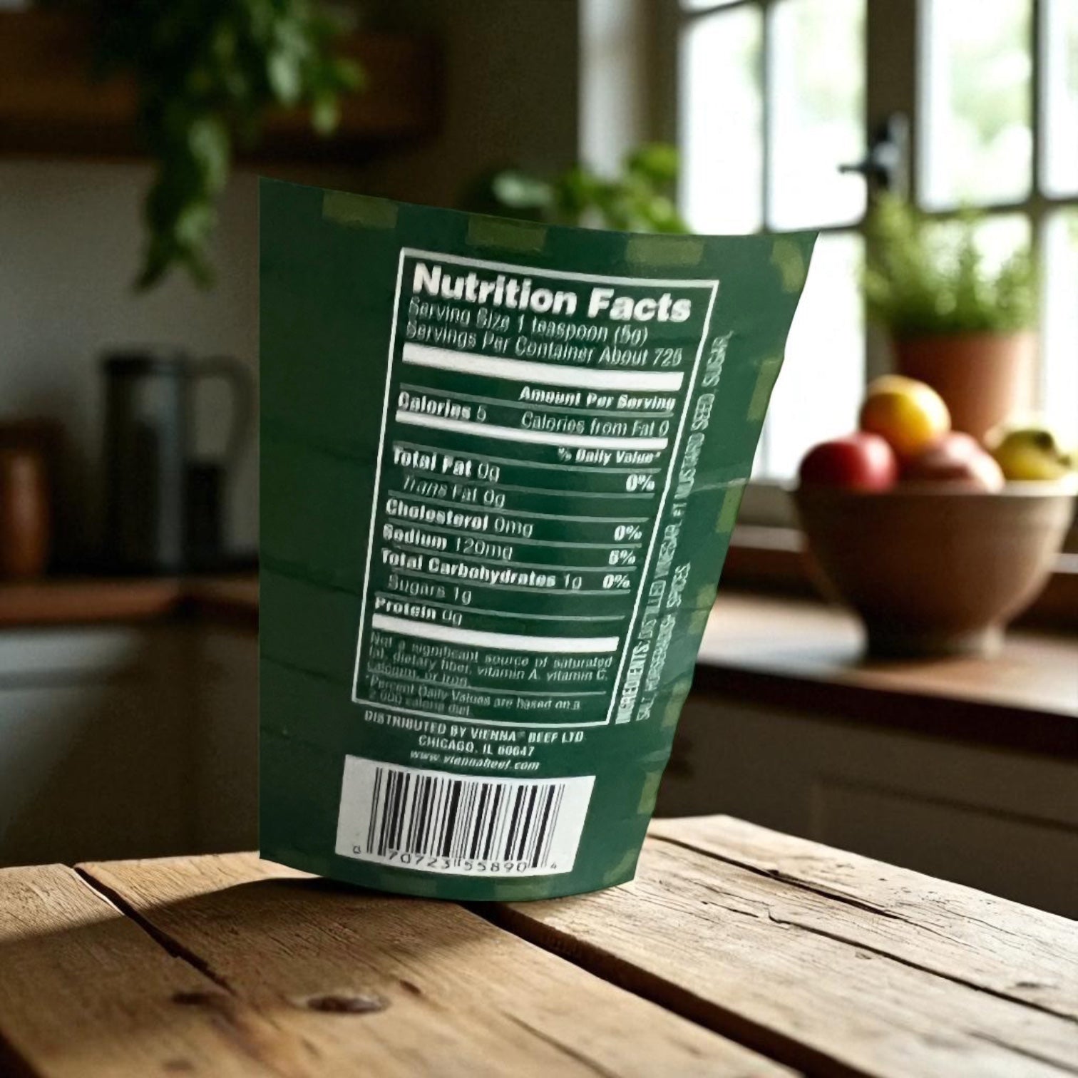 Vienna Horse Radish Mustard 1 Gallon Container