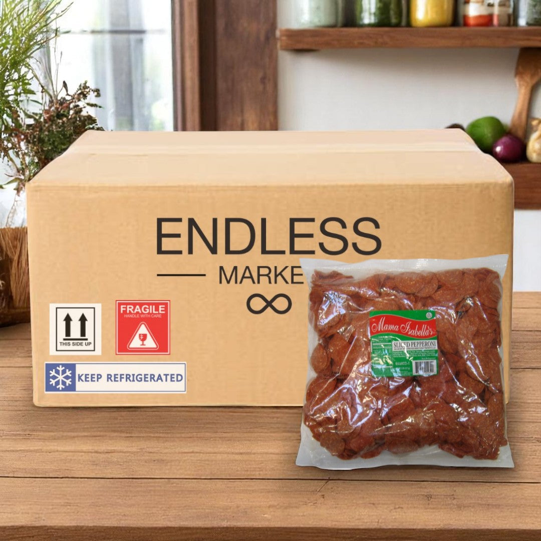 Mama Isabella - Sliced Pepperoni Pillow Pack - 1 Bag- 5LB