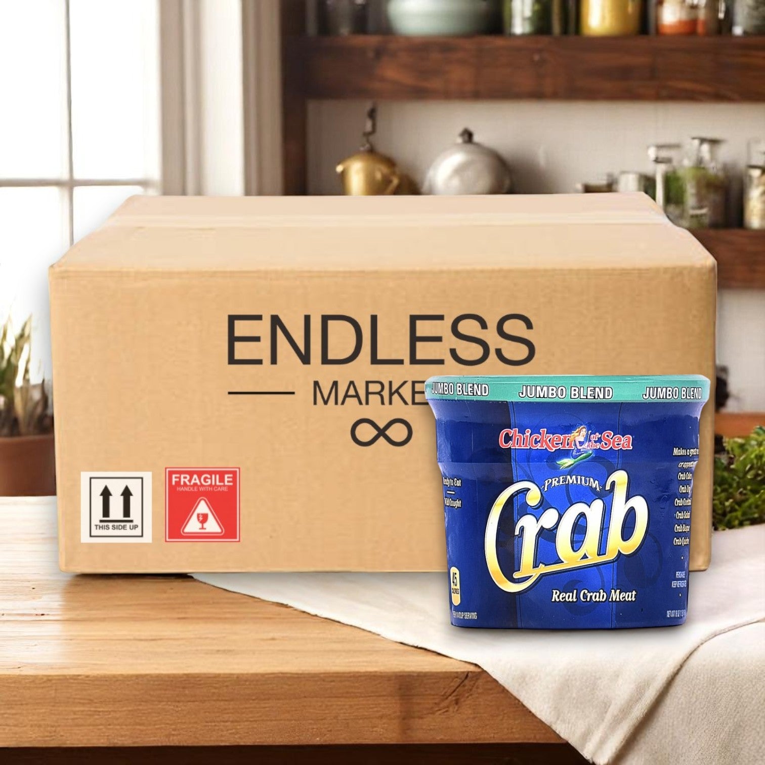 Chicken of the Sea Crab Meat, 16 oz – Premium Quality, Ready to Serve