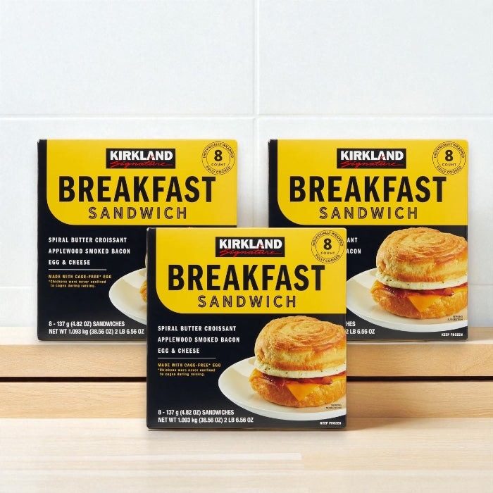 Kirkland Signature Breakfast Sandwich (3 Pack – 24 ct)