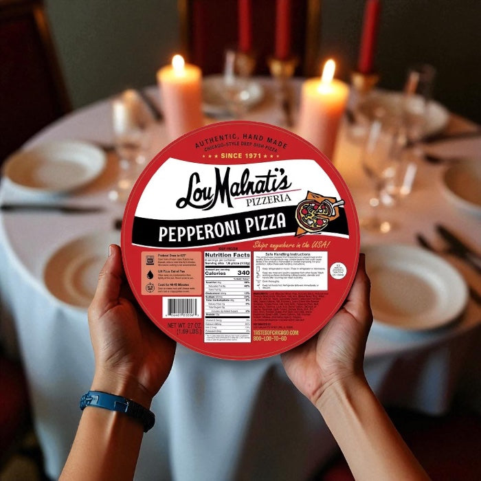 Lou Malnati's Deep Dish Pizza Pepperoni, 23 oz. - 1 Count