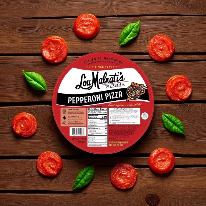 Lou Malnati's Deep Dish Pizza Pepperoni, 23 oz. - 1 Count
