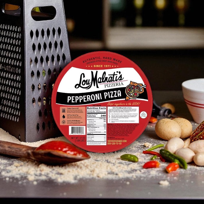 Lou Malnati's Deep Dish Pizza Pepperoni, 23 oz. - 1 Count