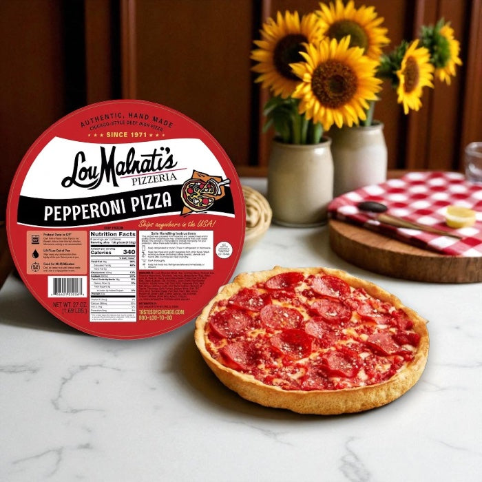 Lou Malnati's Deep Dish Pizza Pepperoni, 23 oz. - 1 Count