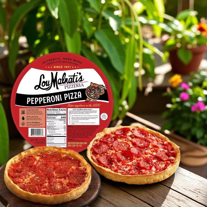 Lou Malnati's Deep Dish Pizza Pepperoni, 23 oz. - 1 Count