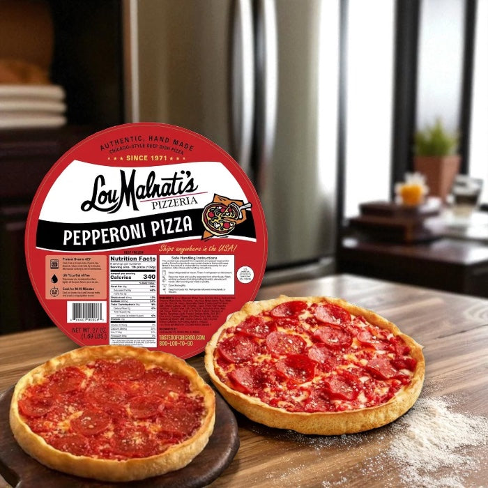 Lou Malnati's Deep Dish Pizza Pepperoni, 23 oz. - 1 Count