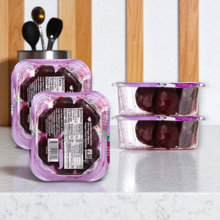 Love Beets Baby Beets, White Wine Balsamic, Marinated 6.5 oz (2-Pack )