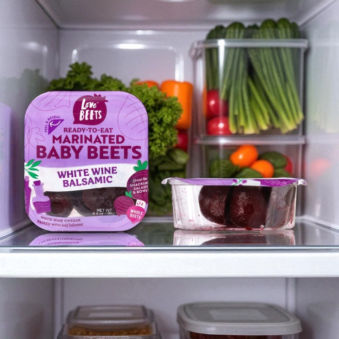 Love Beets Baby Beets, White Wine Balsamic, Marinated 6.5 oz