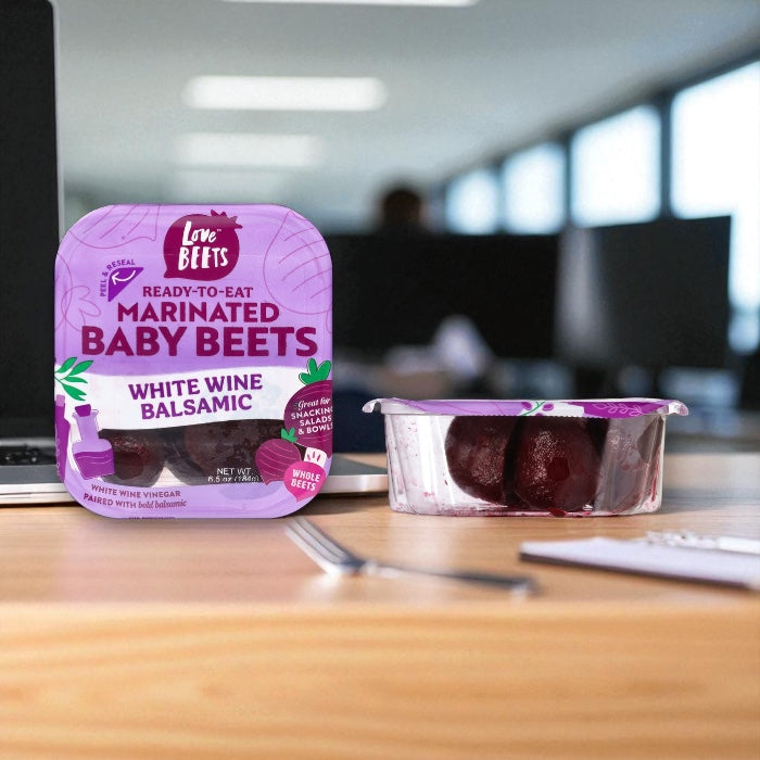 Love Beets Baby Beets, White Wine Balsamic, Marinated 6.5 oz