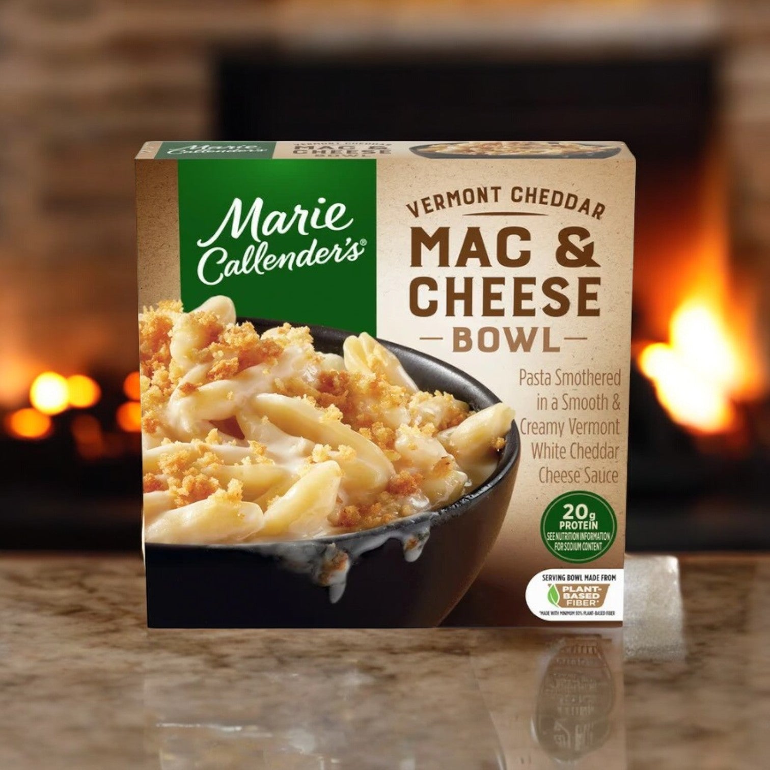 Marie Callender's Creamy Vermont Mac & Cheese Bowl Frozen Meal, 13 oz.