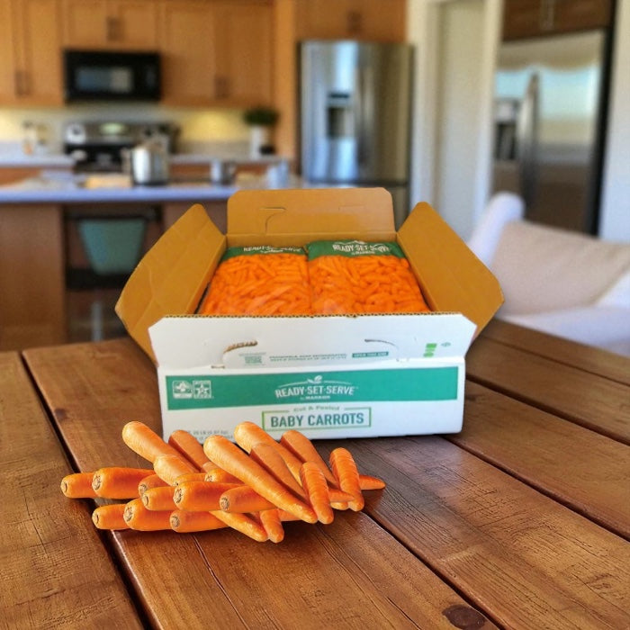 Kern Ridge Growers Petite Cut Carrots (1 Case – 5 lb)