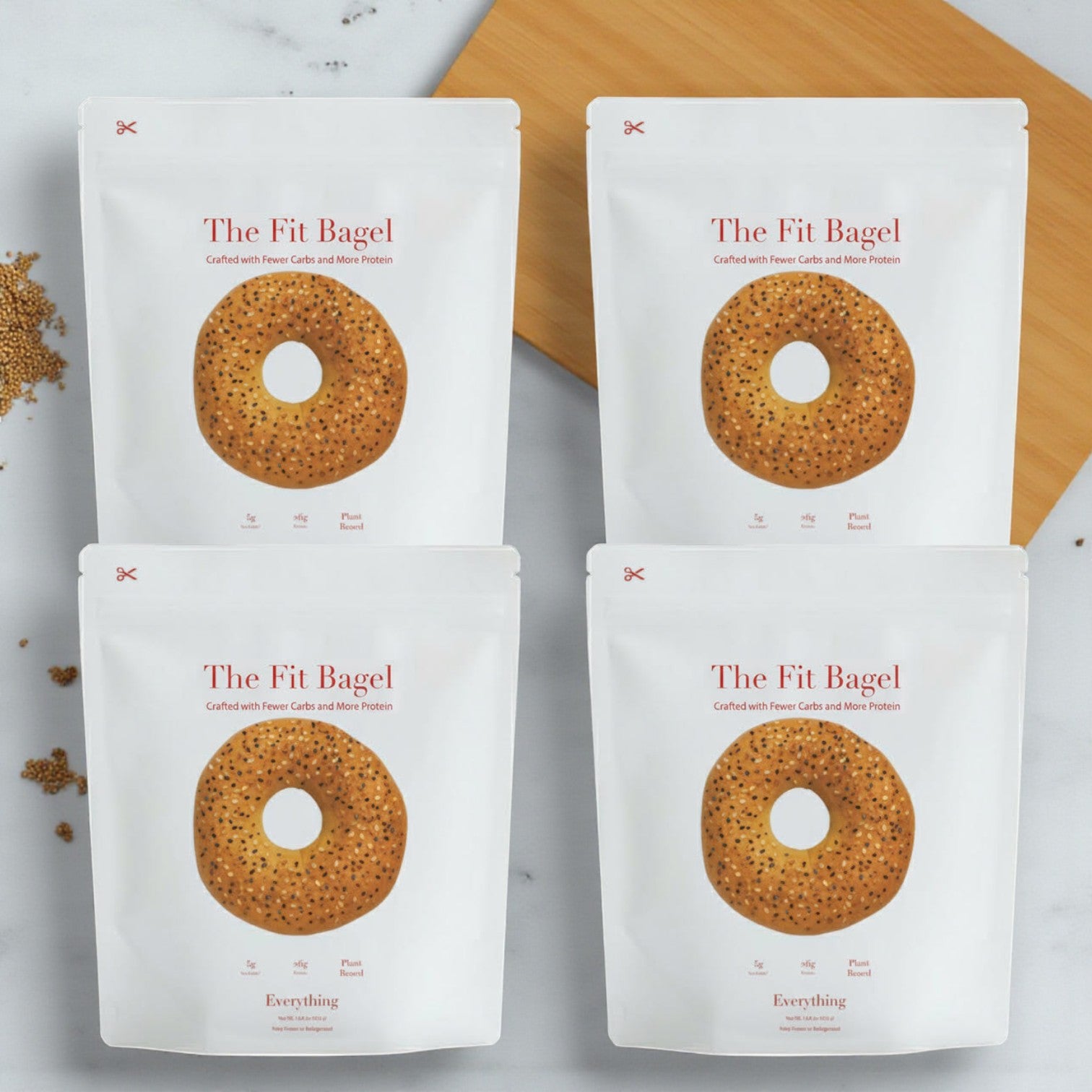 Bagel Combo – Fit Everything & Better Classic (4 Bags, 16 Total Bagels)