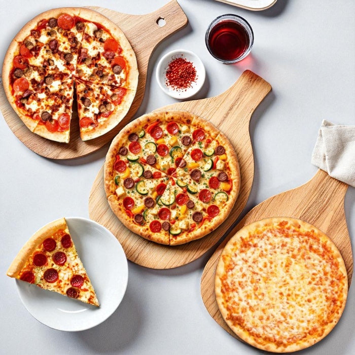 Sabatasso’s Four Cheese Pizza - 1 pack (3 Total Pizzas), Kirkland Cauliflower Crust Supreme Pizza, 2-count - (1 Pack) Milton’s Meat Lover’s Cauliflower Crust Pizza, 2-count - ( 1 pack) - Gluten Free Pizza Bundle (3 Items Total)