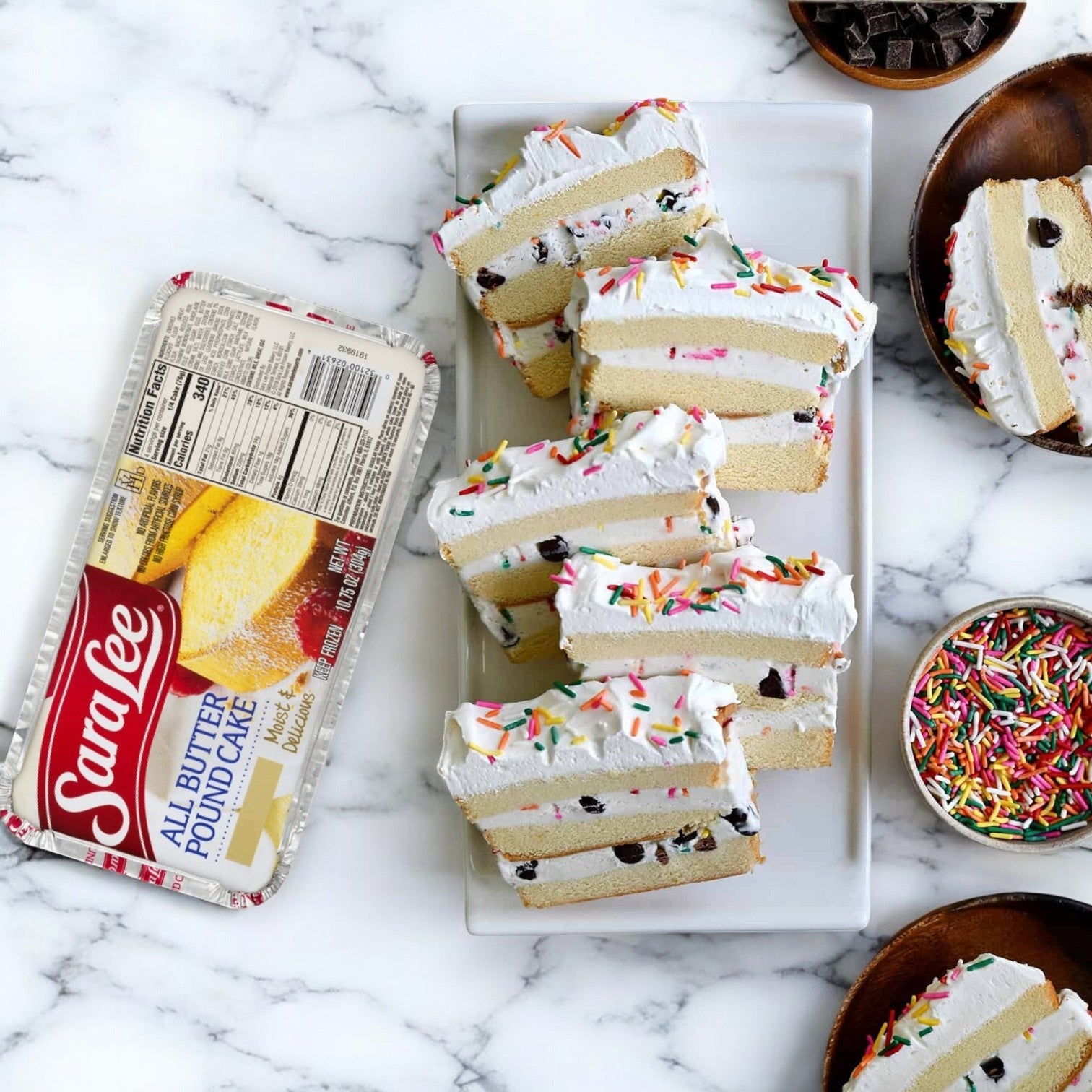 Sara Lee All Butter Pound Cake, 10.75 oz, 3 Pack's